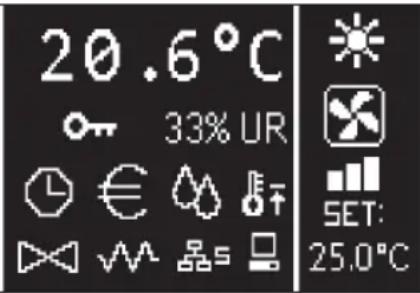 DAIKIN FWM04DATVS - TERMINAL DE USUARIO - 1