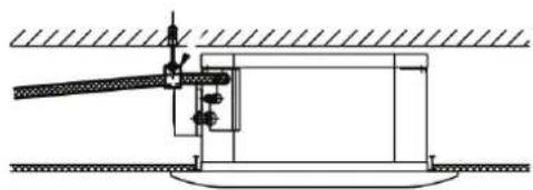 DAIKIN FWH08AAT - Zapojení vypouštění kondenzátu - 2