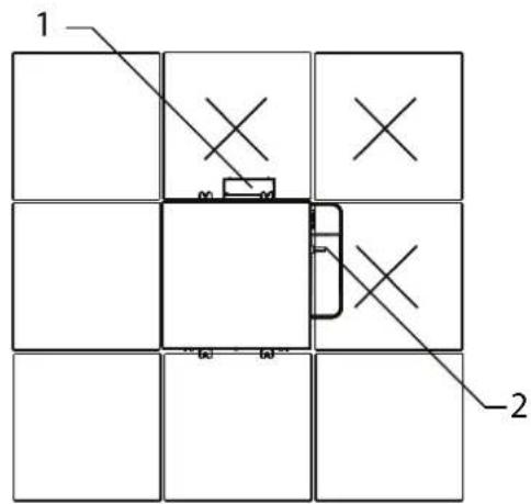 DAIKIN FWH08AAT - MÍSTO INSTALACE - 1