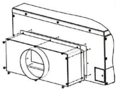 DAIKIN FWH08AAT - CONNECTION FOR OUTLET OF AIR IN ADJACENT ROOMS - 2