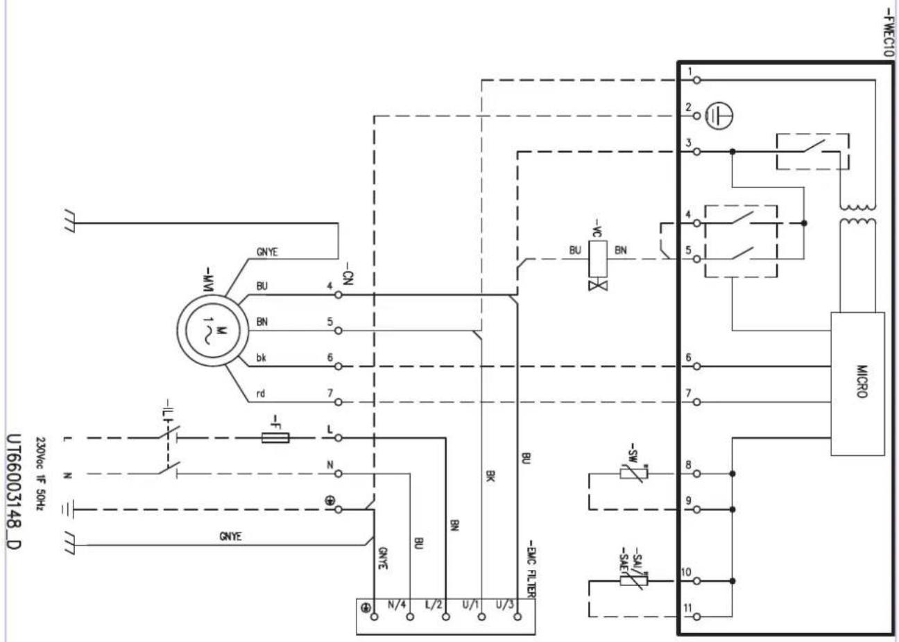 DAIKIN FWN08AAFN6V3 - FWN WIRING DIAGRAMS - 7