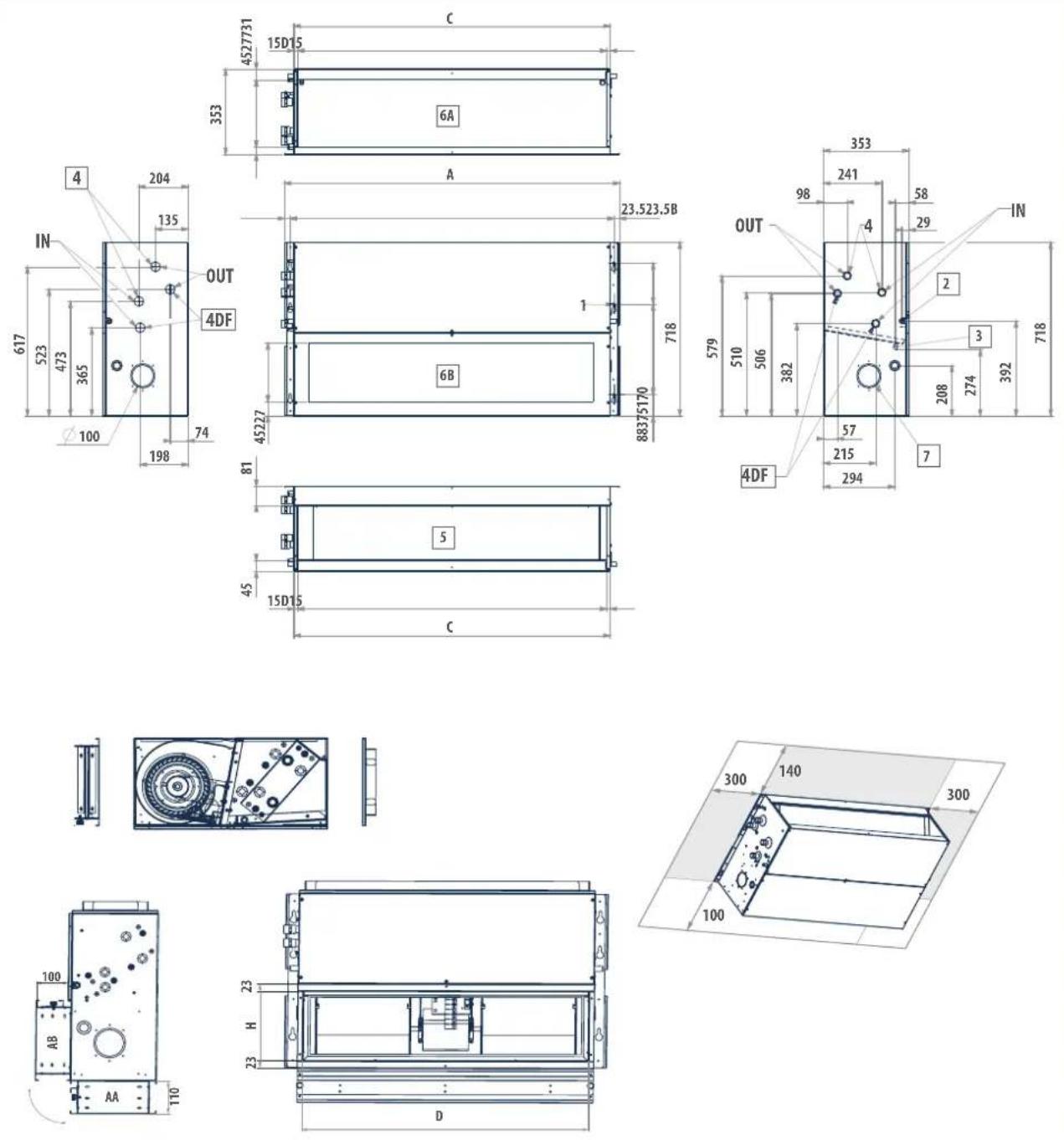DAIKIN FWN18AAFN6V3 - 7) - 1