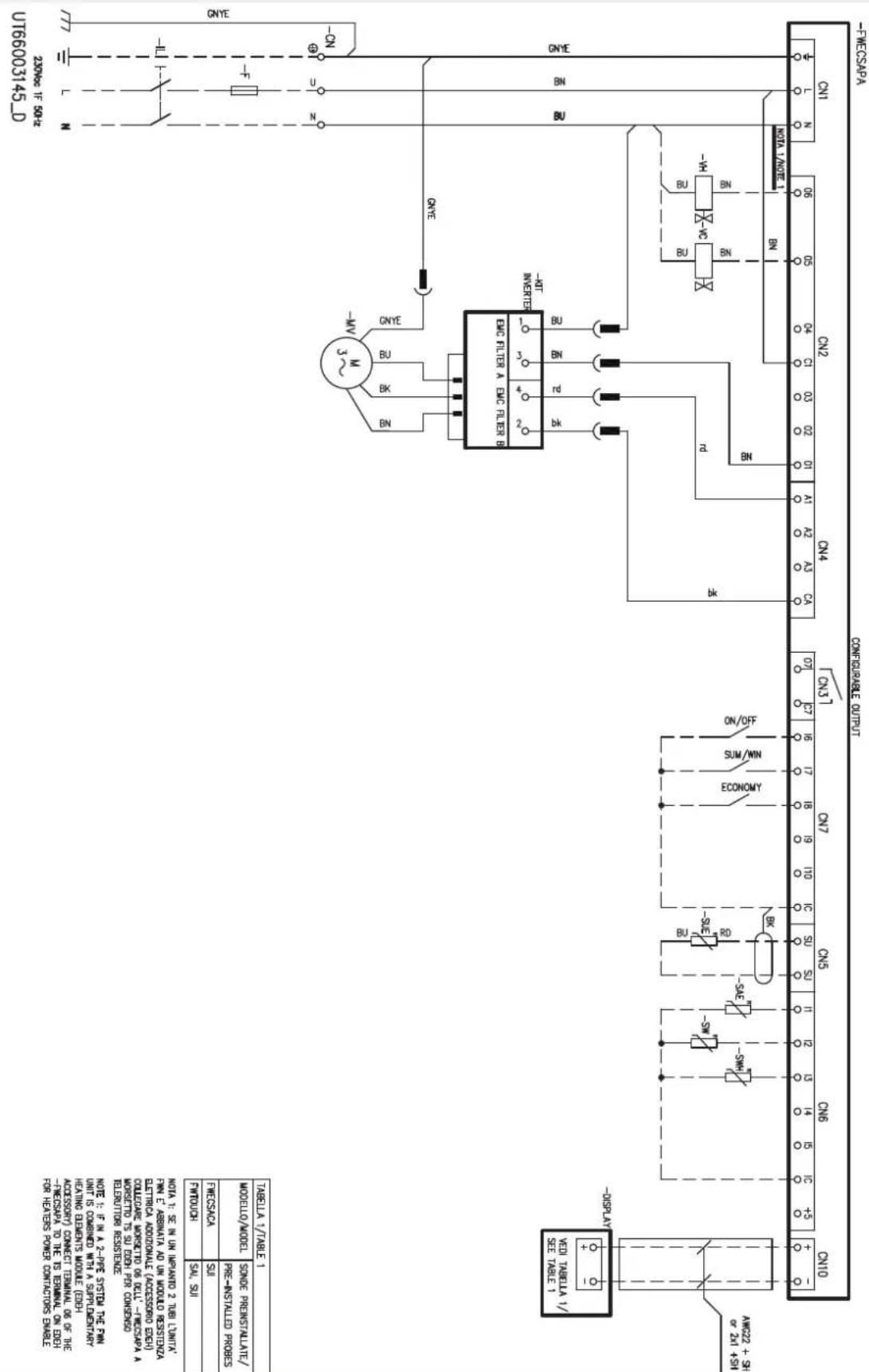 DAIKIN FWN18AAFN6V3 - FWN WIRING DIAGRAMS - 6
