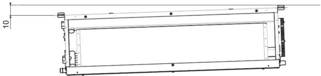 DAIKIN FWN18AAFN6V3 - » Horizontal installation slope - 1