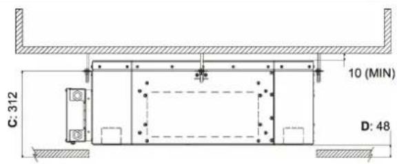 DAIKIN FWI06AAT - MONTAGE UNITÉS À L'AIDE DES SCHÉMAS DIMENSIONNELS - 3