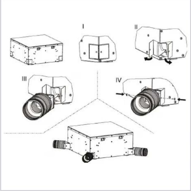DAIKIN FWI06AAT - CONNECTION FOR INTAKE OF FRESH AIR TO BE TREATED - 1