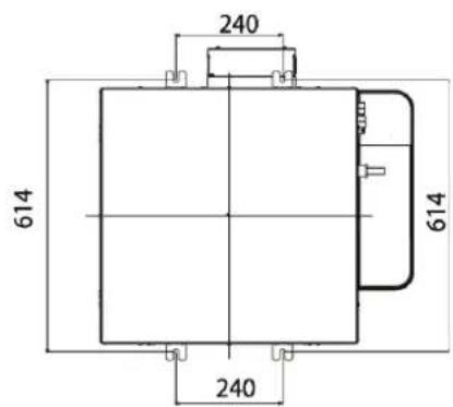 DAIKIN FWI06AAT - Conexión de la descarga de condensado - 3