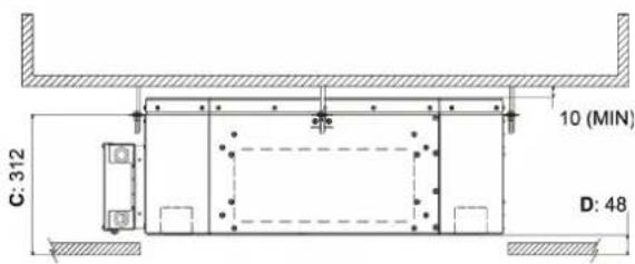DAIKIN FWI06AAT - MONTÁŽ ROZMĚROVÝCH JEDNOTEK - 3
