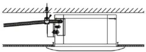 DAIKIN FWI06AAT - Conexión de la descarga de condensado - 2