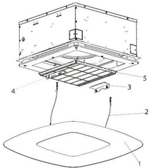 DAIKIN FWI06AAT - NETTOYAGE DU FILTRE À AIR GRILLE FPAN - 3