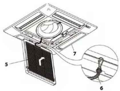 DAIKIN FWI06AAT - LIMPIEZA DE LA REJILLA DE ASPIRACIÓN FPAN - 1