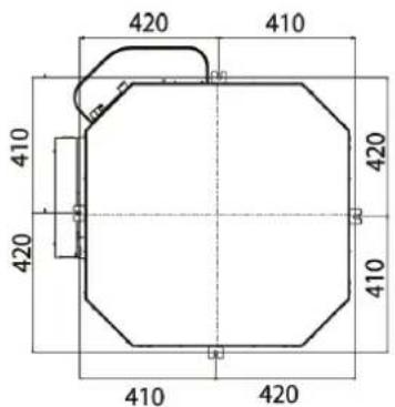 DAIKIN FWI06AAT - DIMENSIONAL UNIT ASSEMBLY - 2