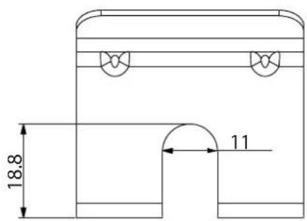 DAIKIN FWI06AAT - MONTAGE UNITÉS À L'AIDE DES SCHÉMAS DIMENSIONNELS - 1