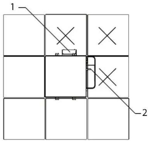 DAIKIN FWI06AAT - MÍSTO INSTALACE - 1