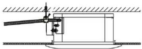 DAIKIN FWI06AAT - Anschluss an den Kondenswasserablass - 2