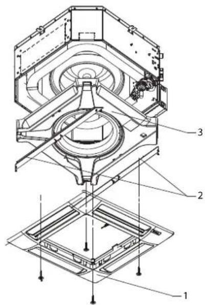 DAIKIN FWI06AAT - Rimontaggio del serbatoio : - 1