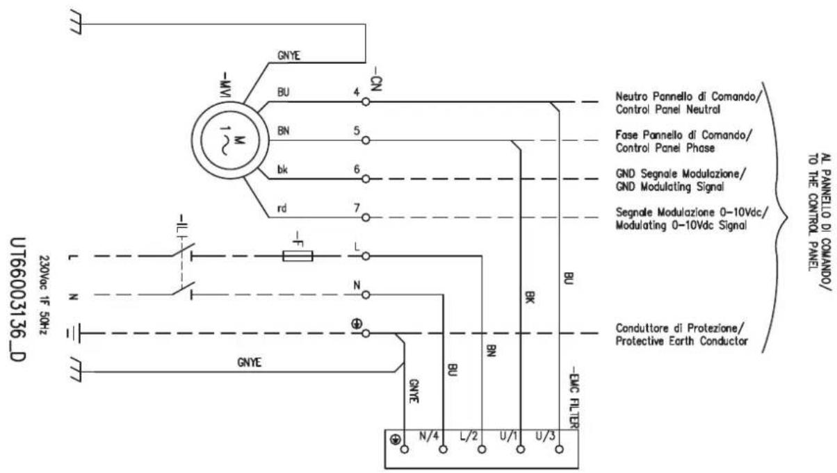 DAIKIN FWN06AAFN6V3 - FWN WIRING DIAGRAMS - 1