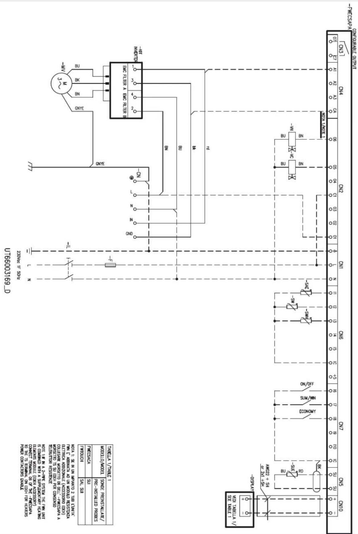 DAIKIN FWN12AATN6V3 - FWN WIRING DIAGRAMS - 18