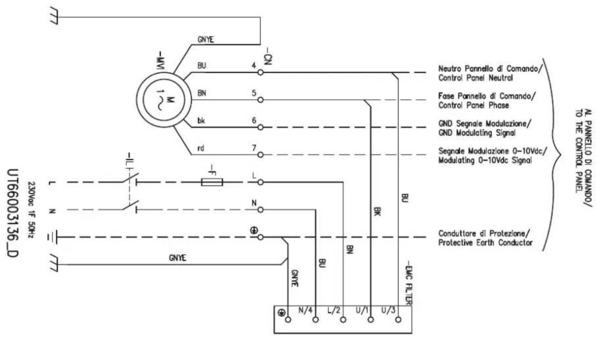 DAIKIN FWN12AATN6V3 - FWN WIRING DIAGRAMS - 1