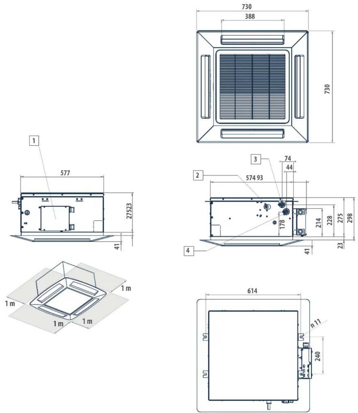 DAIKIN FWH06AAFN6V3 - NIVEL ANORMAL AL APEI - 1