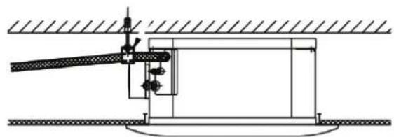 DAIKIN FWH06AAFN6V3 - Conexión de la descarga de condensado - 2