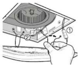 NuTone Flex AN000HLNF - Instale el soplador. - 4