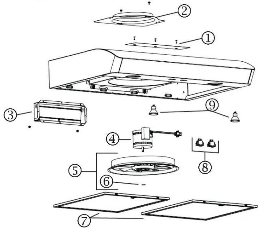 NuTone AVDF130SS - SERIE AVDF1 - 3