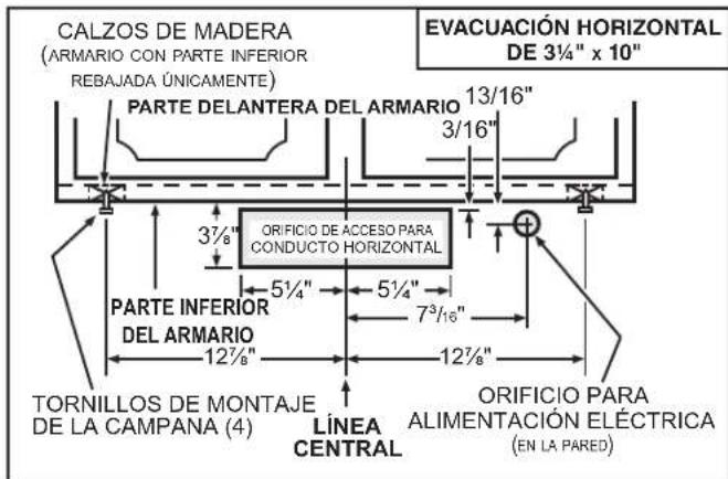 NuTone AVDF130SS - Instalacion normal (sin soportes EZ1) - 2
