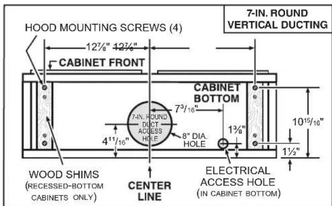 NuTone AVDF130SS - Standard Installation (without EZ1 brackets) - 3