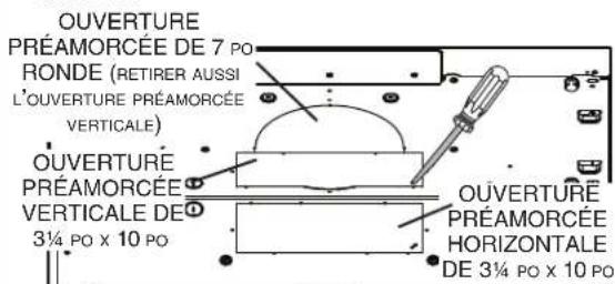 NuTone AVDF130SS - INSTALLATION AVEC CONDUITS SEULEMENT - 1