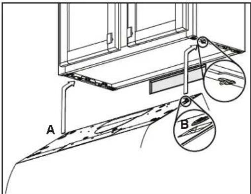NuTone AVDF130SS - INSTALACION CON SALIDA HORIZONTAL - 1
