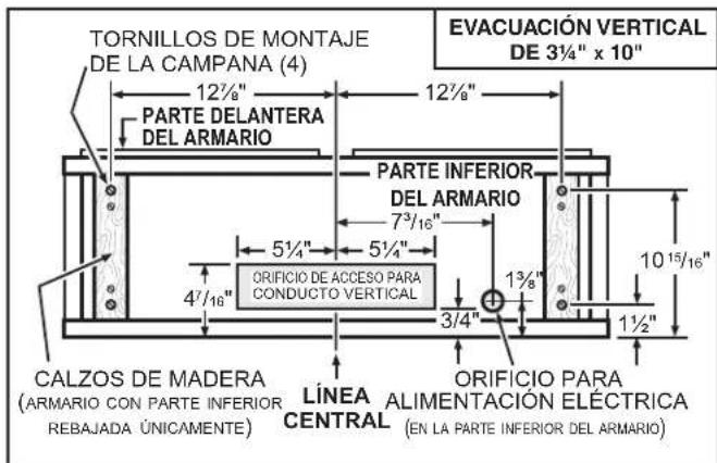 NuTone AVDF130SS - Instalacion normal (sin soportes EZ1) - 1