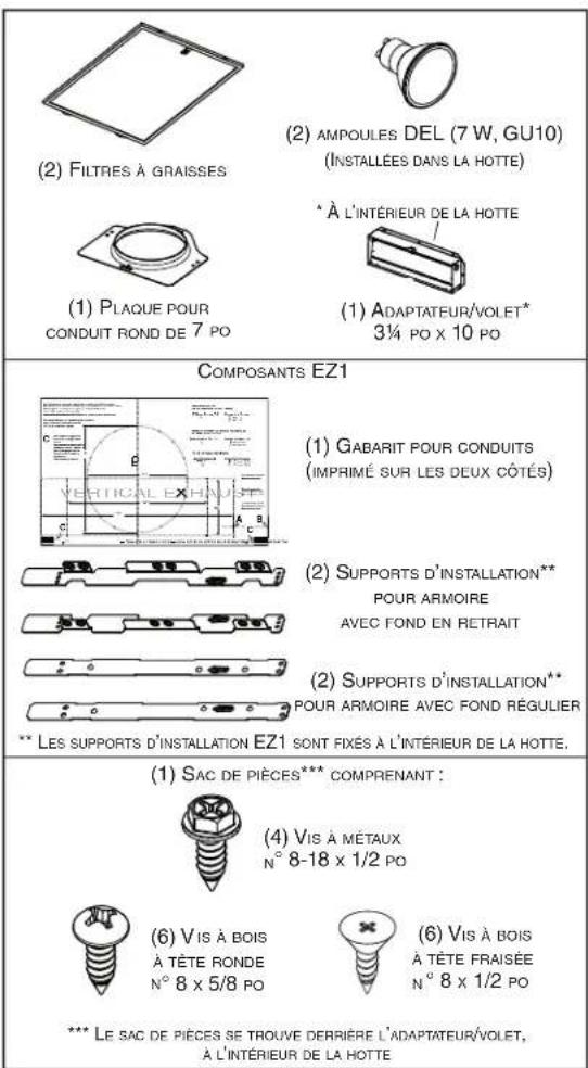 NuTone AVDF130SS - Contenu - 2