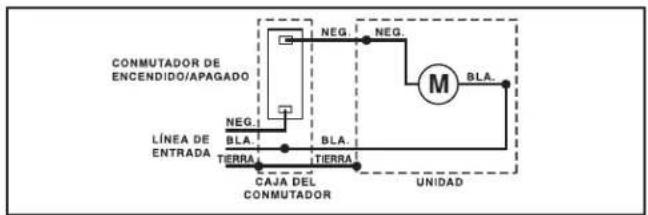 NuTone QTXEN110 - CONEXIÓN ELÉCTRICA - 1