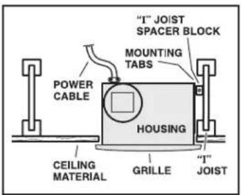 NuTone QTXEN110 - TYPICAL INSTALLATIONS - 1