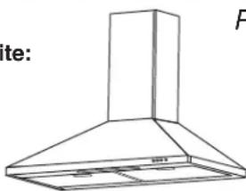 NuTone NS5830SS - CAMPANA DE Para registrar este producto visite: ESTUFA DE CHIMENEA - 1