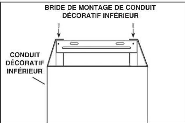NuTone NS5830SS - INSTALLATION DE LA HOTTE (Hotte à conduits horizontally seulement) - 4