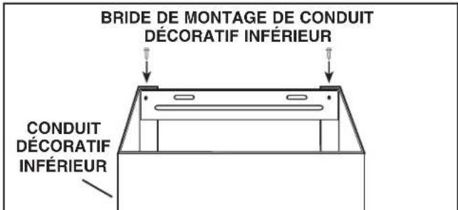 NuTone NS5830SS - INSTALLATION DE LA HOTTE (Hotte à conduits verticaux seulement) - 1