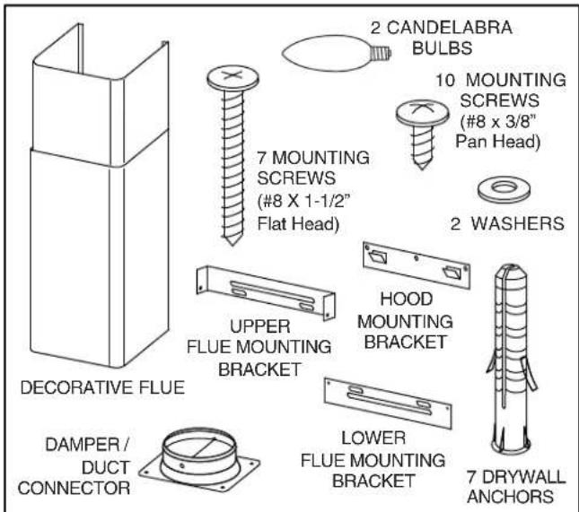 NuTone NS5830SS - PREPARE THE HOOD - 1