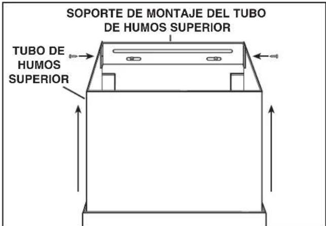 NuTone NS5830SS - INSTALLACION DE LA CAMPANA (Sólo campanas para sistemas con conductos horizontales) - 5