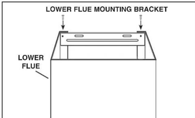 NuTone NS5830SS - INSTALL THE HOOD (Horizontally Ducted Hoods Only) - 4