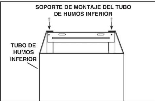 NuTone NS5830SS - INSTALLACION DE LA CAMPANA (Sólo campanas para sistemas con conductos horizontales) - 4