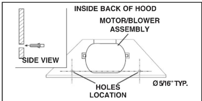 NuTone NS5830SS - INSTALL THE HOOD (Non-Ducted Hoods Only) - 4