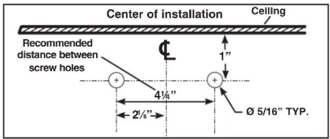 NuTone NS5830SS - INSTALL UPPER FLUE MOUNTING BRACKET - 1