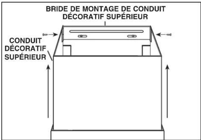 NuTone NS5830SS - INSTALLATION DE LA HOTTE (Hotte à conduits verticaux seulement) - 4