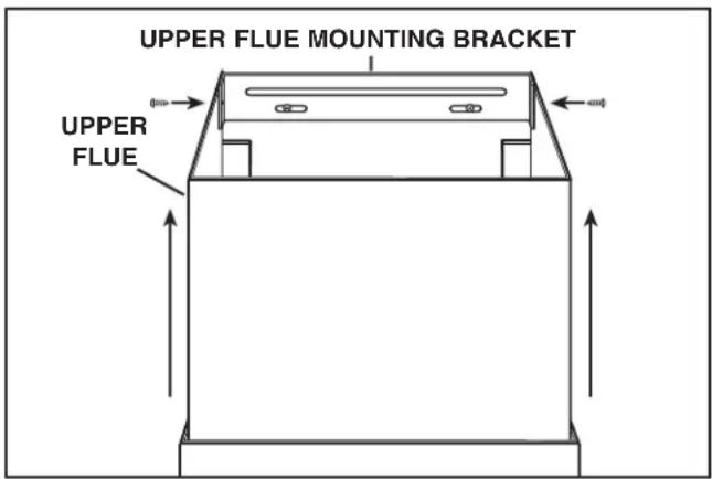NuTone NS5830SS - INSTALL THE HOOD (Vertically Ducted Hoods Only) - 4