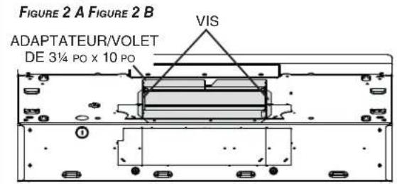 NuTone NRLE130SS - INST. AVEC CONDUITS DE 3½ po x 10 po OU 7 po ROND SEULEMENT - 3