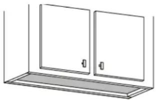 NuTone NRLE130SS - Préparation de l'emplacement de la hotte - 1