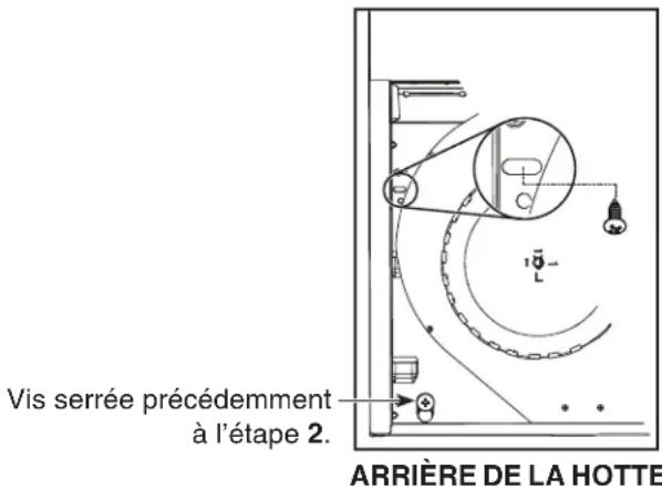 NuTone NRLE130SS - Installation de la hotte (installation standard) - 2