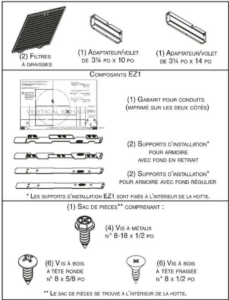 NuTone NRLE130SS - Contenu - 1